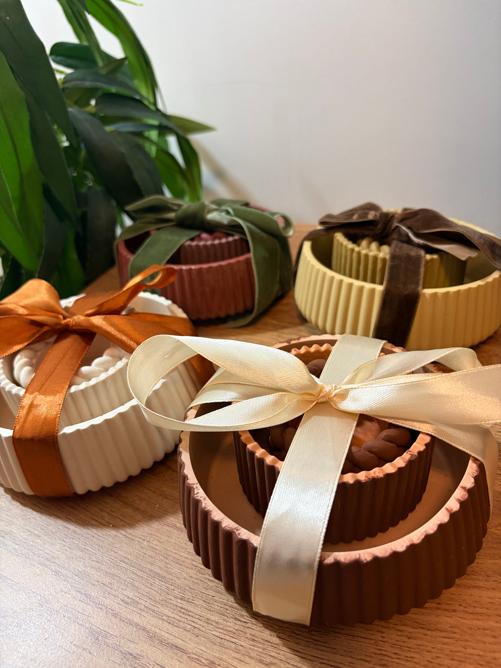 Cherry trio gift set bowls