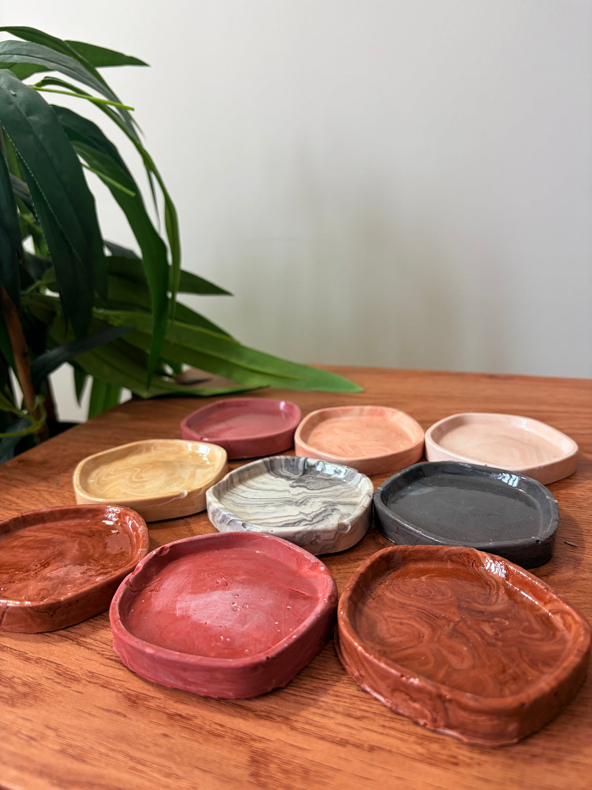 Cherry mini bowl and mini plate