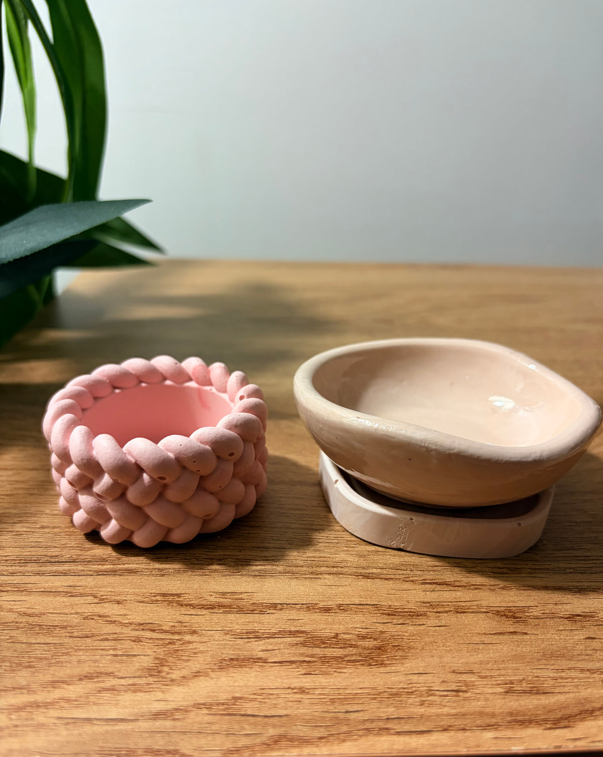 Cherry mini bowl and mini plate