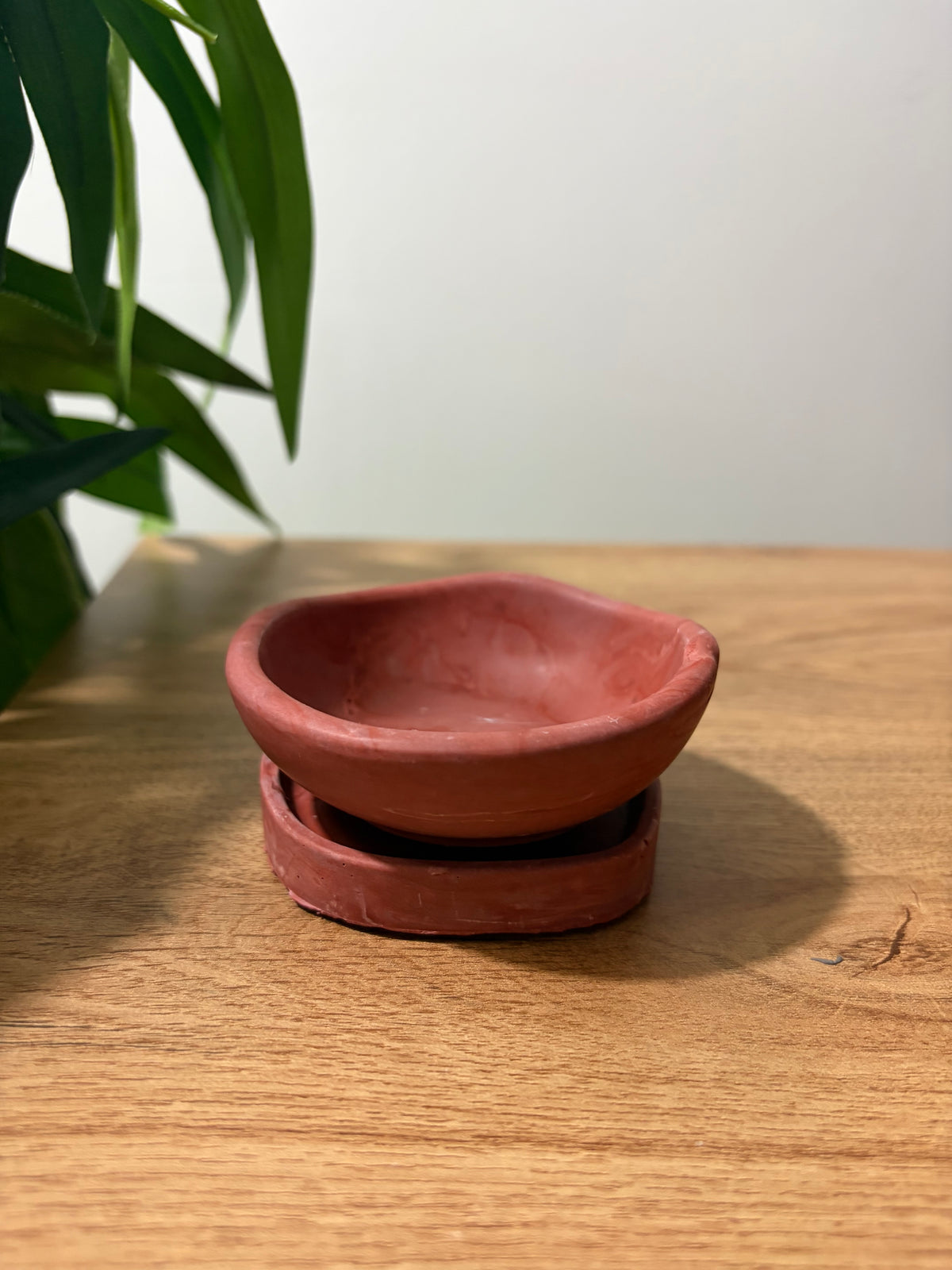 Cherry mini bowl and mini plate
