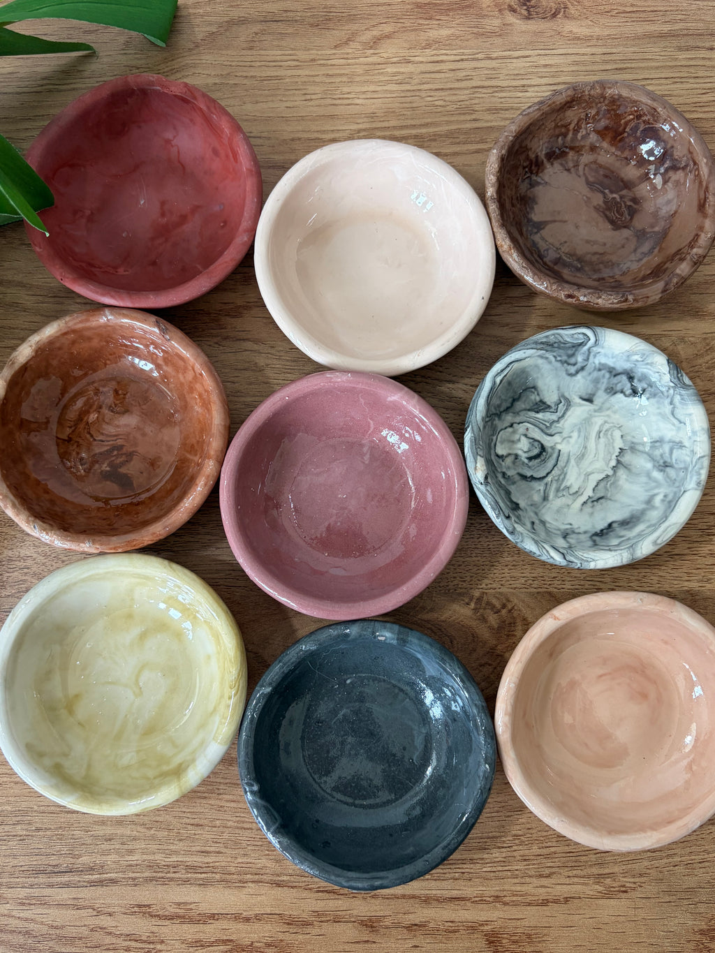 Cherry mini bowl and mini plate