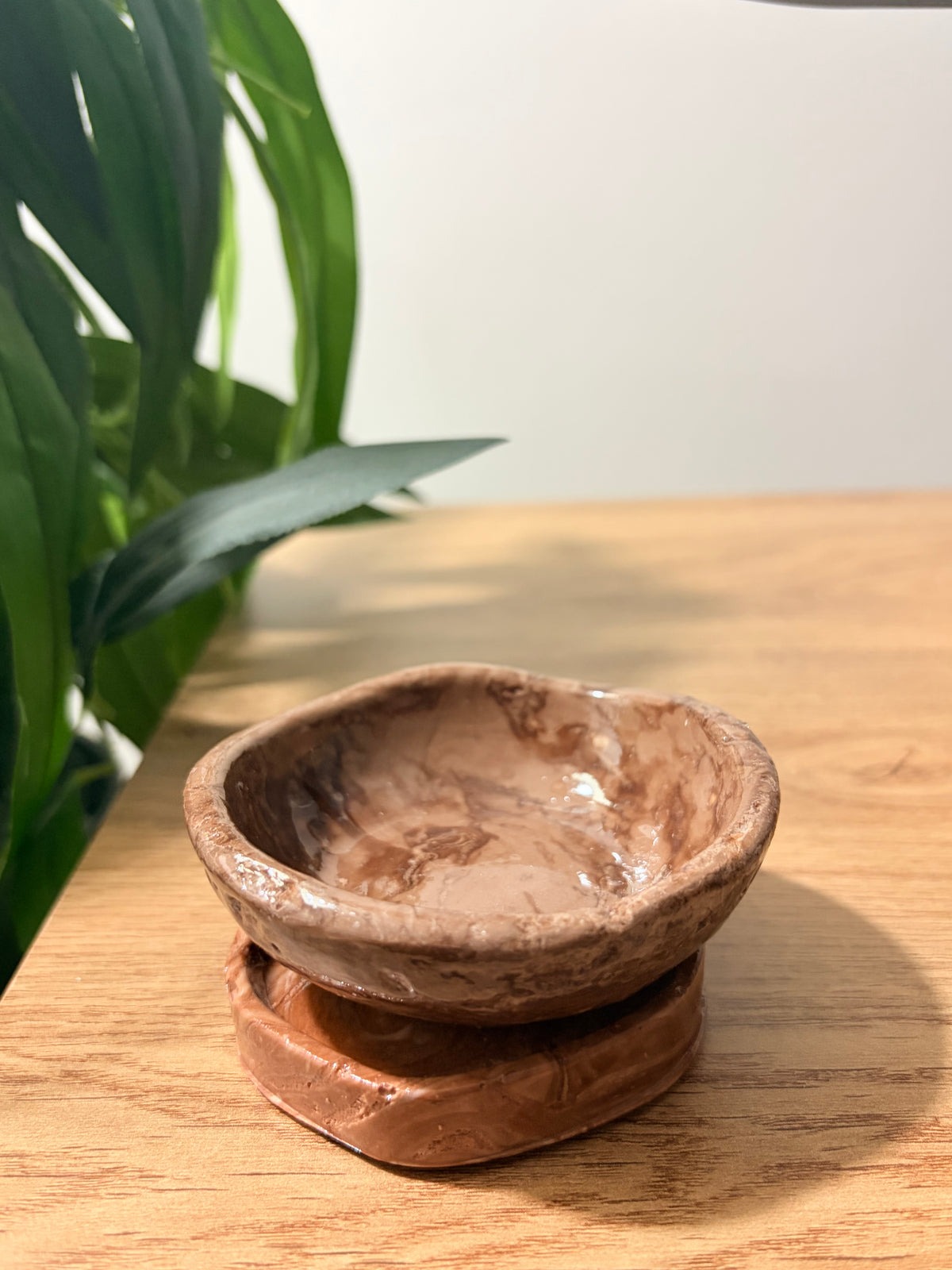 Cherry mini bowl and mini plate